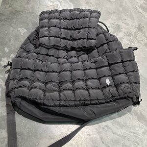 FP Movement by Free People Black Quilted Puffy Backpack